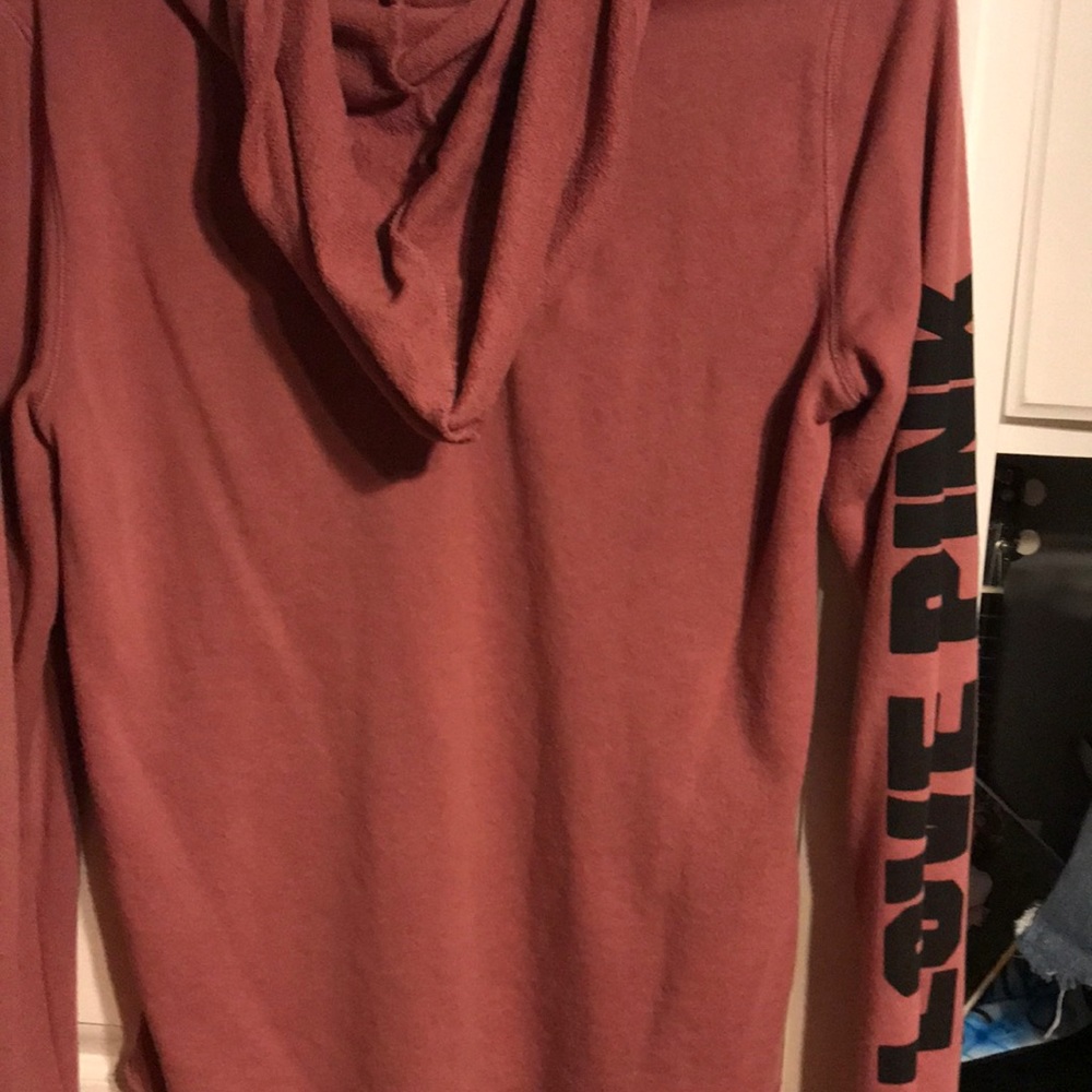 PINK fleece sweater - Picture 3 of 3